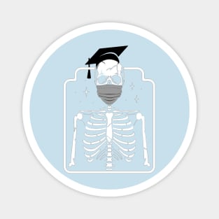 skeleton gradute Magnet